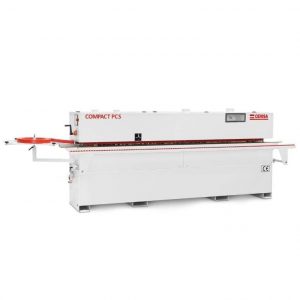 Back shot of the Cehisa Model Compact PCS Edgebander with Pre-Milling, Corner Rounding edgebander.