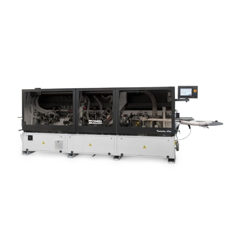 Front shot of the Cehisa Model Dynamic 9 C-Motion Automatic Edgebander edgebander.